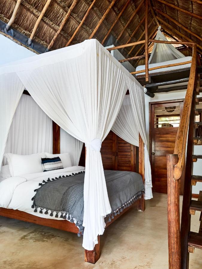 Casa Violeta Hotel Tulum Pueblo Buitenkant foto