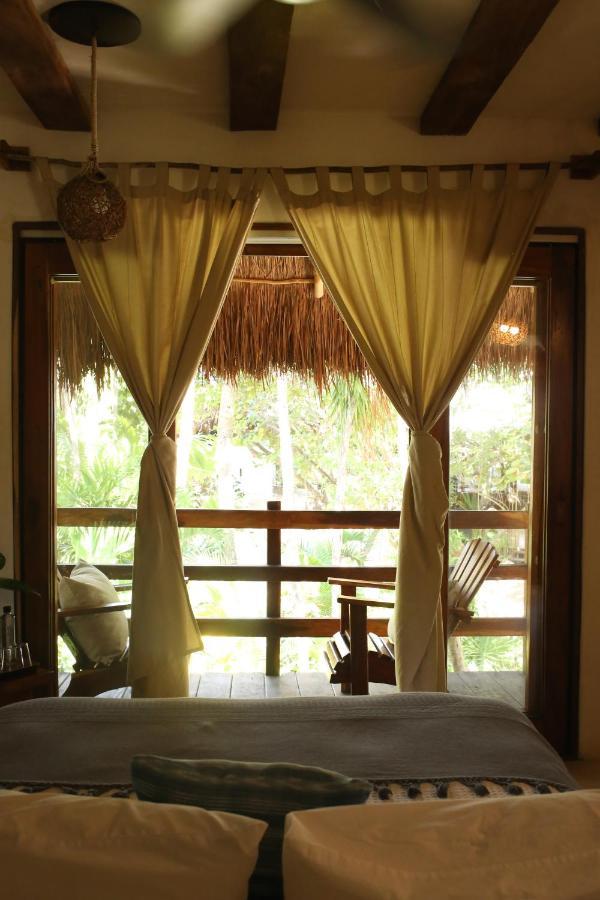 Casa Violeta Hotel Tulum Pueblo Buitenkant foto