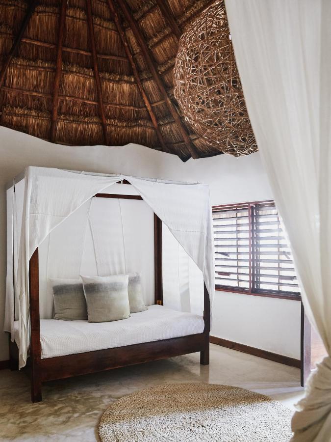 Casa Violeta Hotel Tulum Pueblo Buitenkant foto