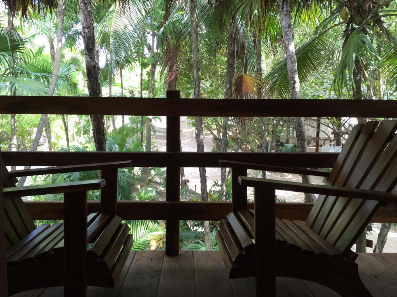 Casa Violeta Hotel Tulum Pueblo Buitenkant foto