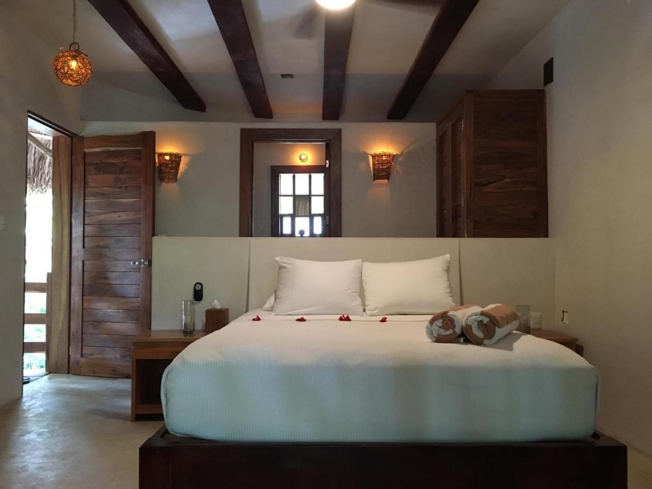 Casa Violeta Hotel Tulum Pueblo Buitenkant foto