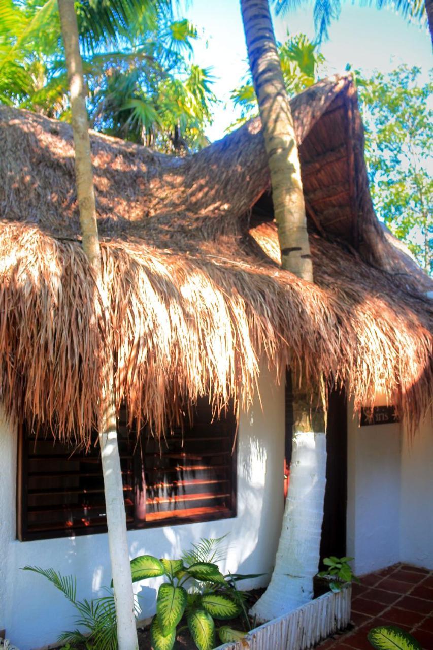 Casa Violeta Hotel Tulum Pueblo Buitenkant foto