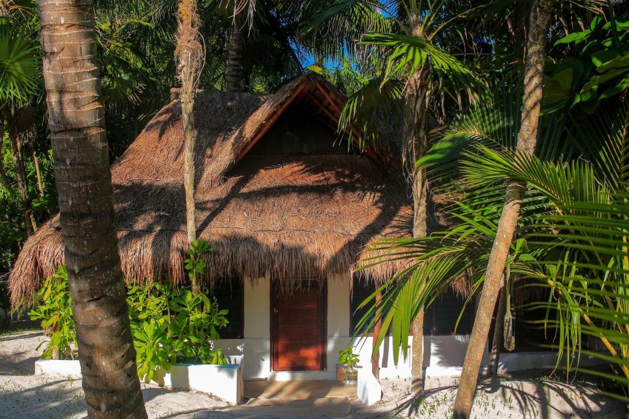 Casa Violeta Hotel Tulum Pueblo Buitenkant foto