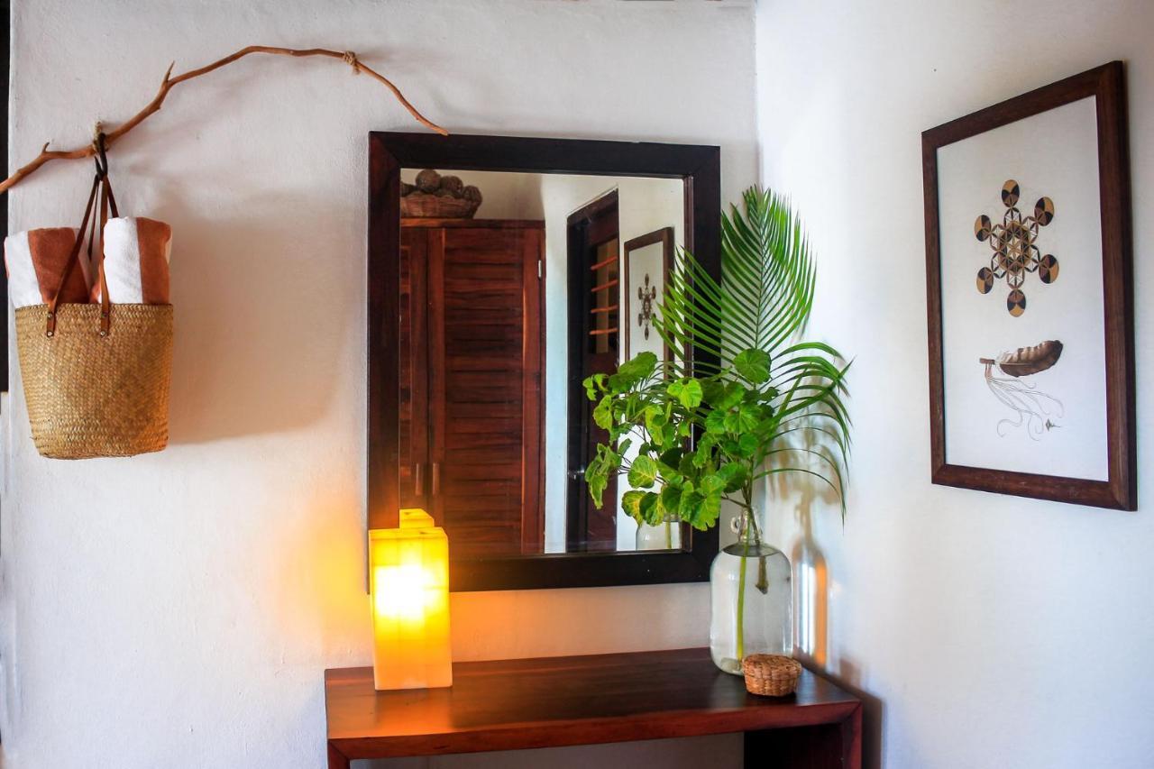 Casa Violeta Hotel Tulum Pueblo Buitenkant foto