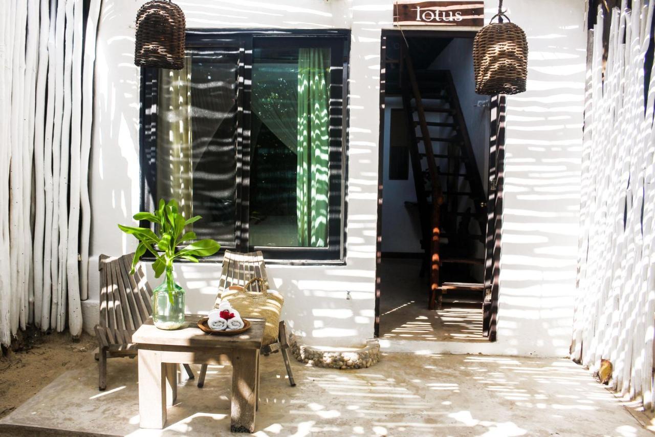 Casa Violeta Hotel Tulum Pueblo Buitenkant foto