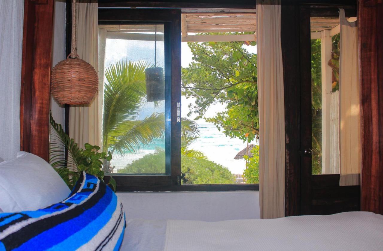 Casa Violeta Hotel Tulum Pueblo Buitenkant foto