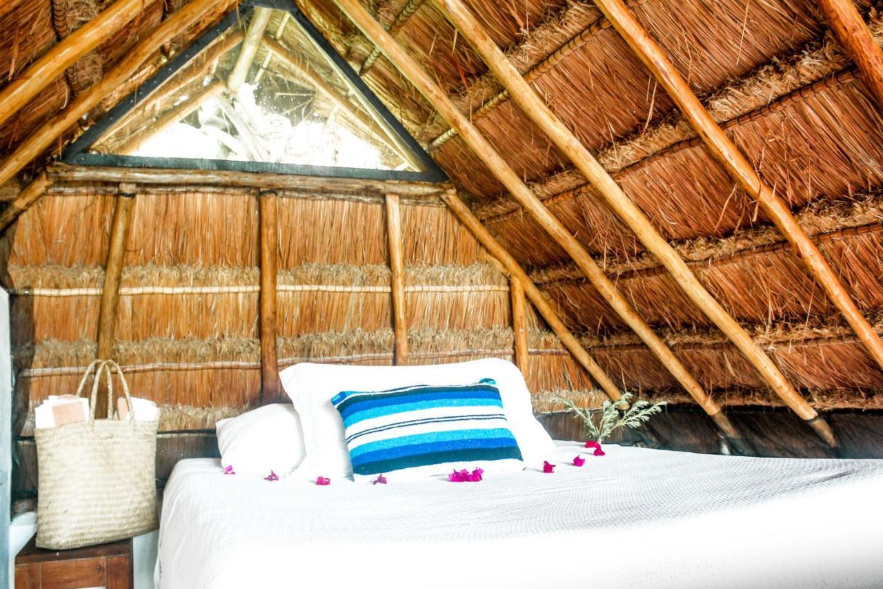Casa Violeta Hotel Tulum Pueblo Buitenkant foto