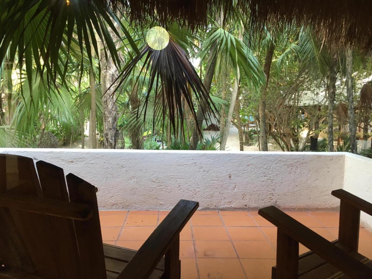 Casa Violeta Hotel Tulum Pueblo Buitenkant foto