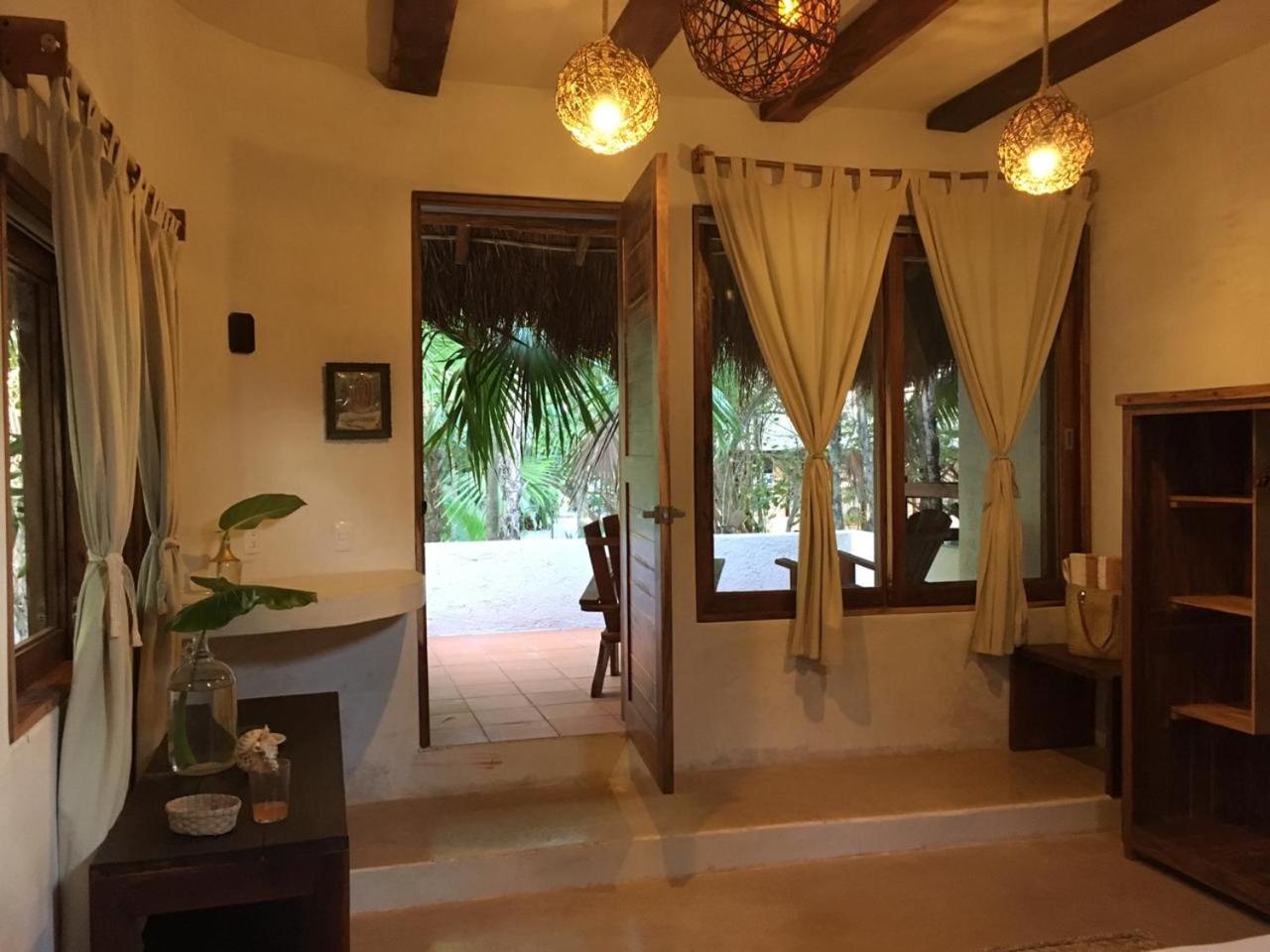 Casa Violeta Hotel Tulum Pueblo Buitenkant foto